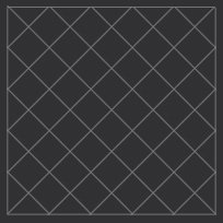 Charcoal with grey diamond pattern